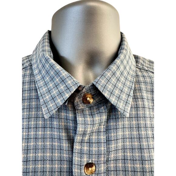 Filson Vintage 100% Virgin Wool Long Sleeve Button Up Plaid Shirt Men's Size L - Picture 1 of 10